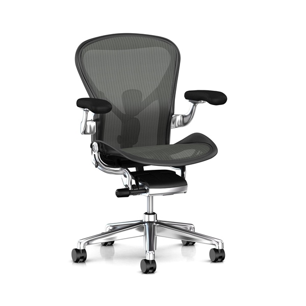 AERON NEW - versione Grafite/alluminio lucido