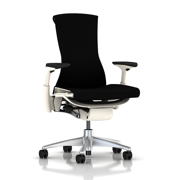 EMBODY CHAIR - Versione Titanium/White