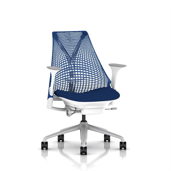 SAYL CHAIR - Versione Blu/Blu/Fog