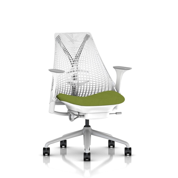 SAYL CHAIR - Versione Studio White/Verde