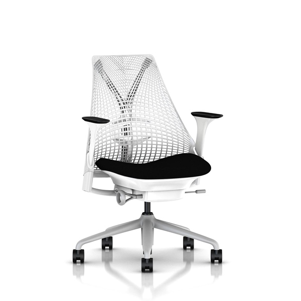 SAYL CHAIR - Versione Studio White/Nero