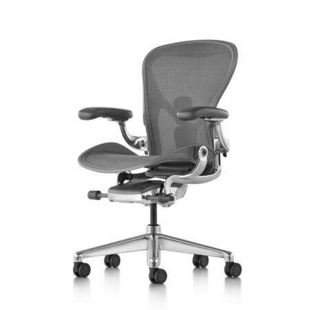 AERON NEW – Carbon & alluminio lucido
