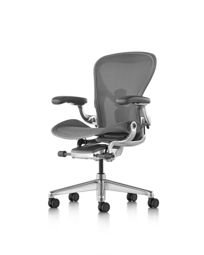 AERON NEW – Carbon & alluminio lucido
