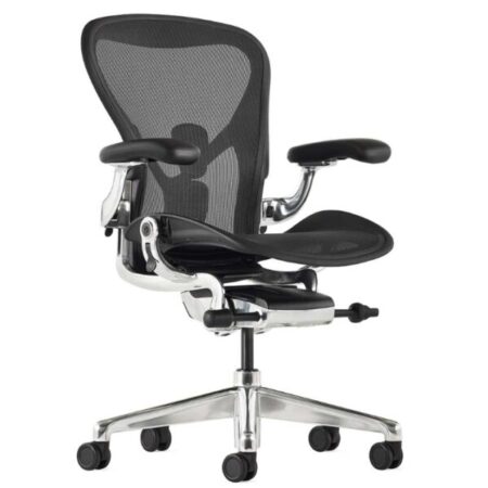 AERON NEW - Onyx & alluminio lucido