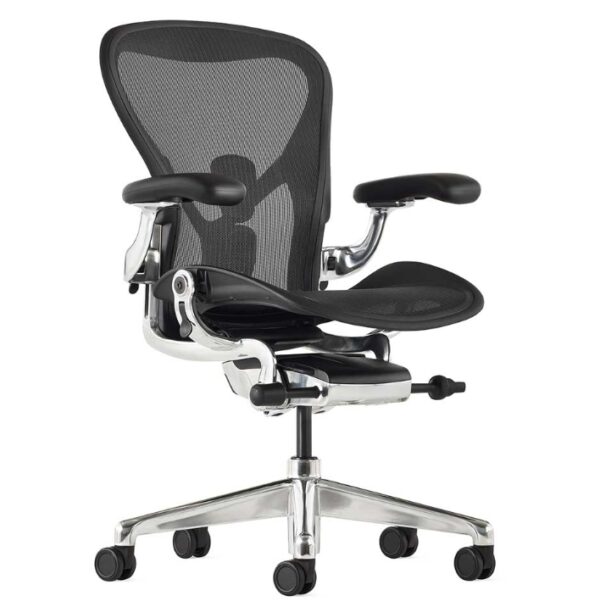AERON NEW – Onyx & alluminio lucido